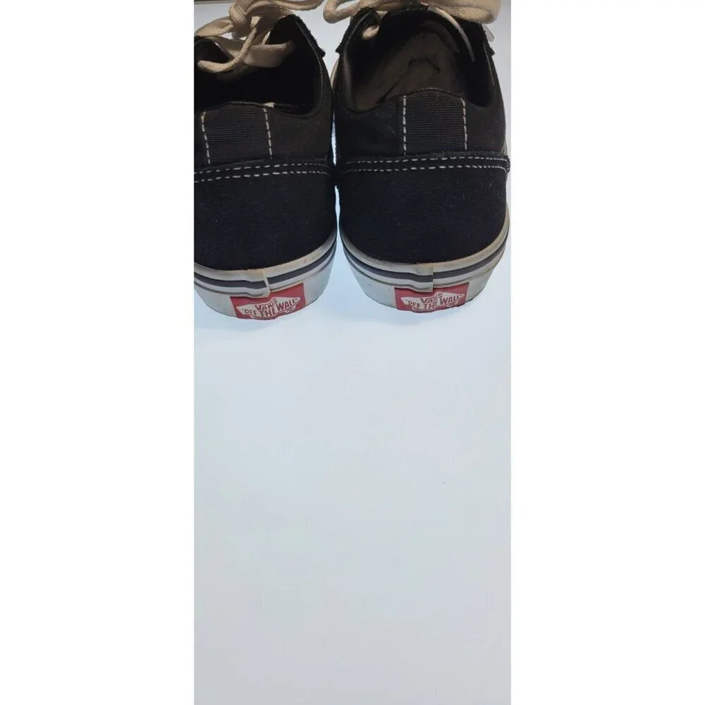 VANS Old School Sk8 Low Top Youth's Size 4 Skate Shoes Black White
